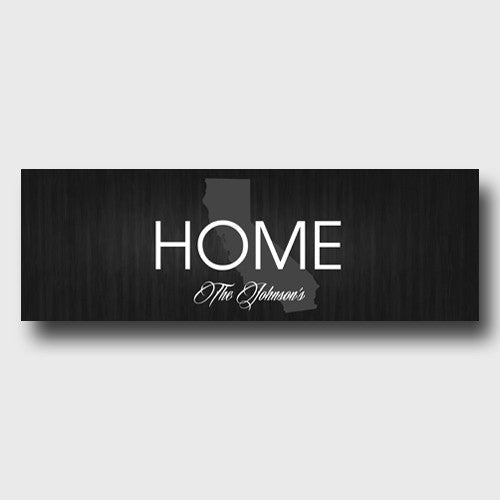 State Pride Canvas ~ Personalized