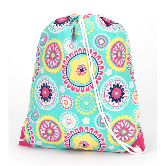 Pink Paisley Personalized Gym Bag - Premier Home & Gifts