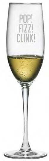 Pop Fizz Clink Champagne Glasses