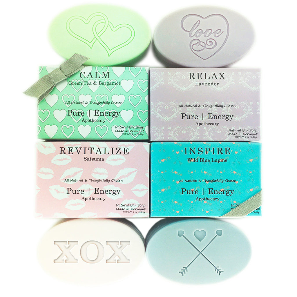 Pure Energy Apothecary Soaps Valentine Gift Set