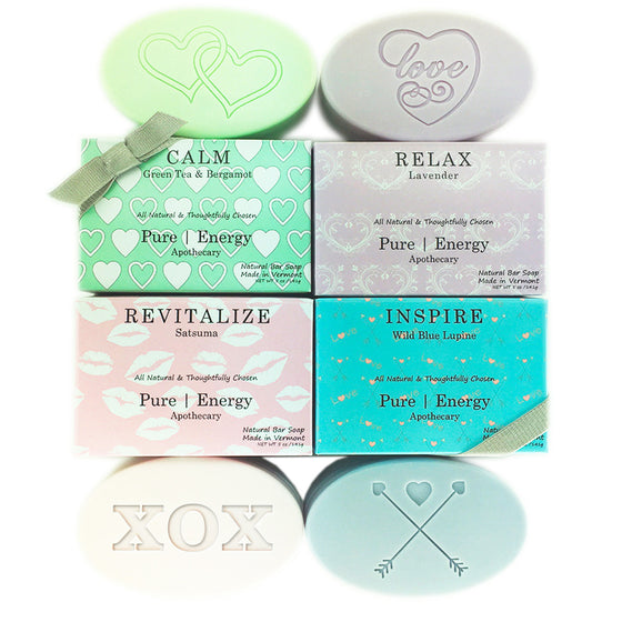 Pure Energy Apothecary Soaps Valentine Gift Set