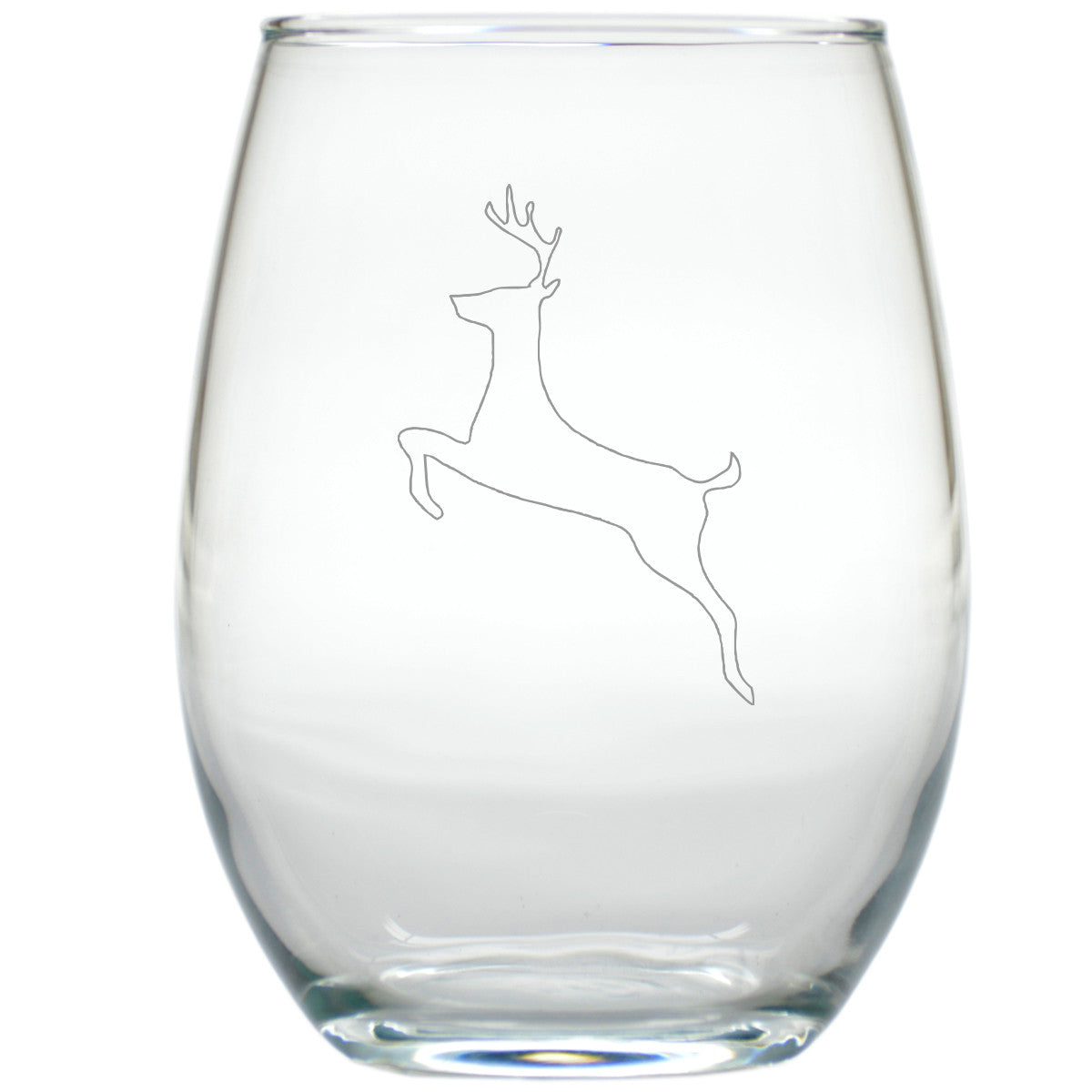 REINDEER WINE GLASS 