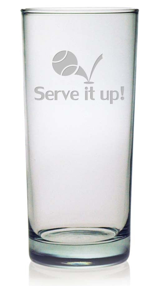 Serve it Up! Highball Glasses ~ Set of 4