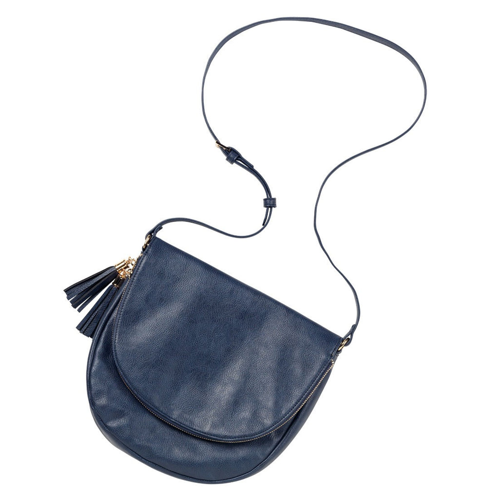 Sienna Tassel Crossbody Bag - Navy | Premier Home & Gifts