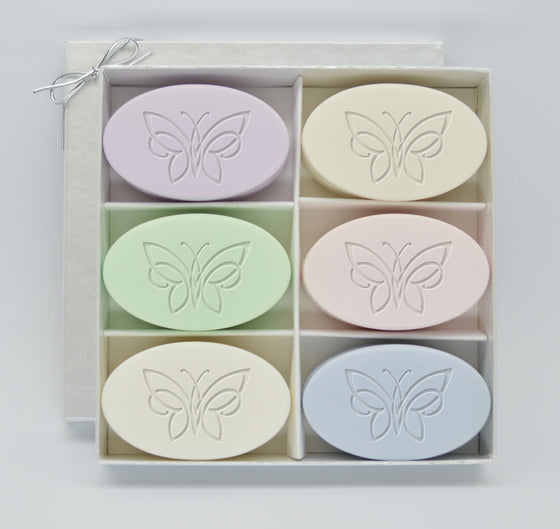 Flourished Butterfly Soap Gift Set