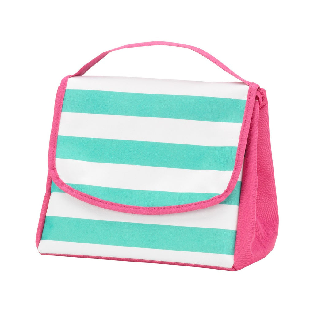 Skylar Stripe Personalized Lunch Bag - Premier Home & Gifts
