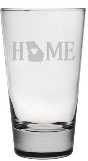 Home States Highball Glasses ~ Set of 4