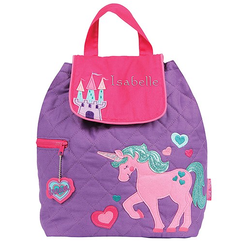 Unicorn Quilted Backpack - Kids Gifts - Back to School - Premier Home & Gifts