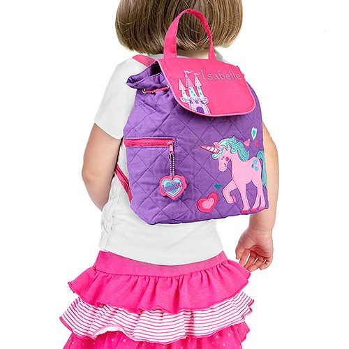 Unicorn Quilted Backpack - Kids Gifts - Back to School - Premier Home & Gifts