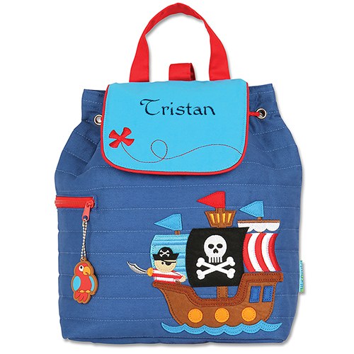Pirate Quilted Backpack - Kids Gifts - Premier Home & Gifts