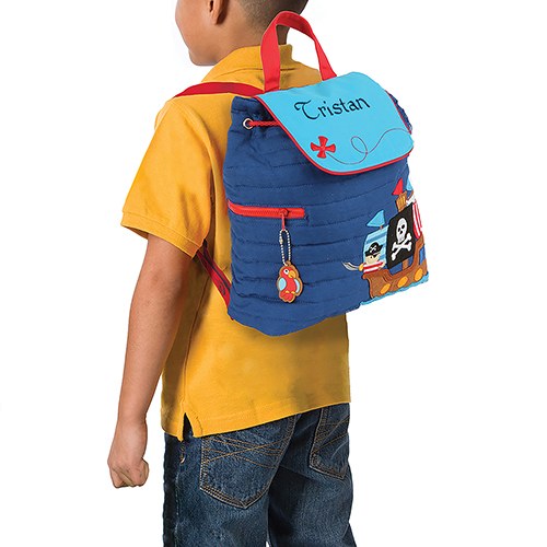 Pirate Quilted Backpack - Kids Gifts - Premier Home & Gifts