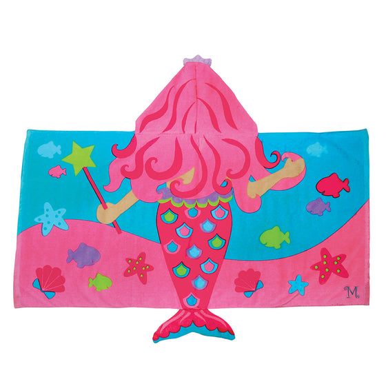 Mermaid Hooded Towel - Personalized Gifts for Girls