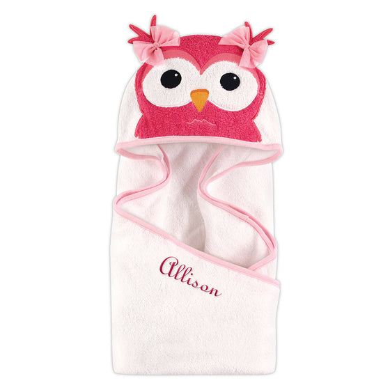 Owl Hooded Towel - Personalized Gifts for Baby