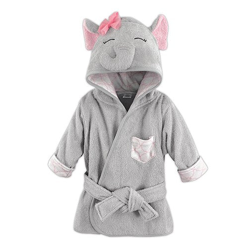 Elephant Hooded Bathrobe - Personalized Baby Gifts