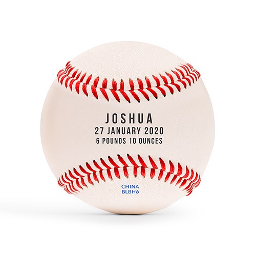 Baseball Baby Keepsake - Personalized Gifts for Boys