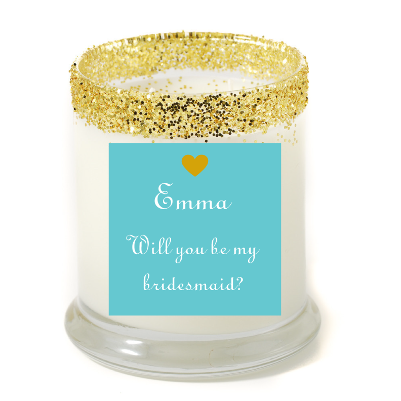The Real Bridesmaids Personalized Candles - Bridesmaid Gifts - Premier Home & Gifts