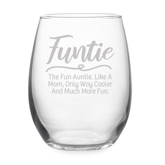 Funtie Stemless Wine Glasses