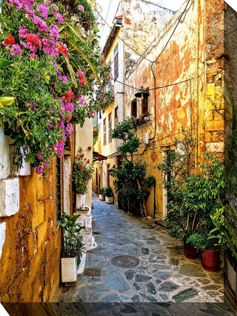 Tuscan Alley Outdoor Canvas Art