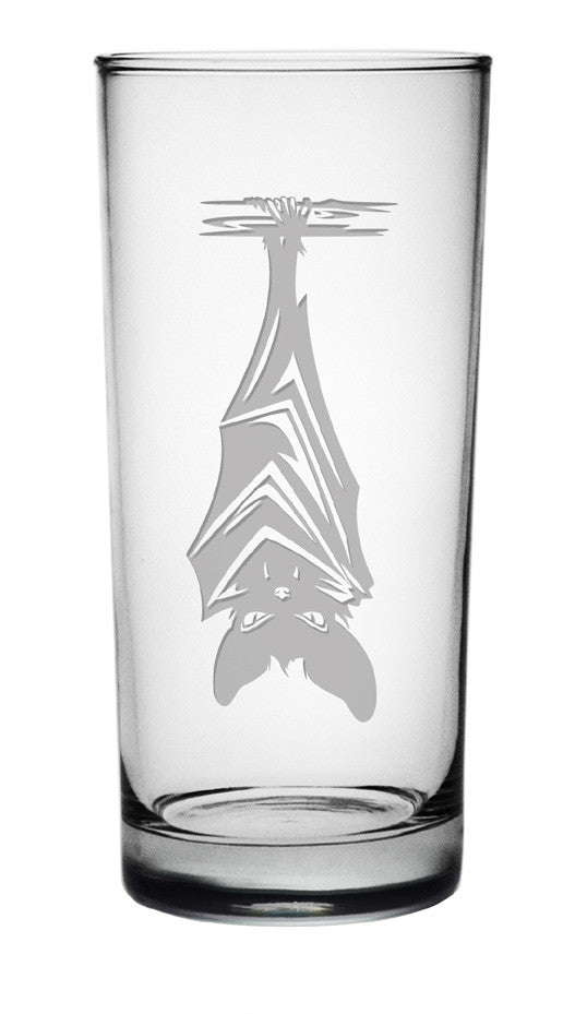 Vampire Bat Pint Glasses - Set of 4