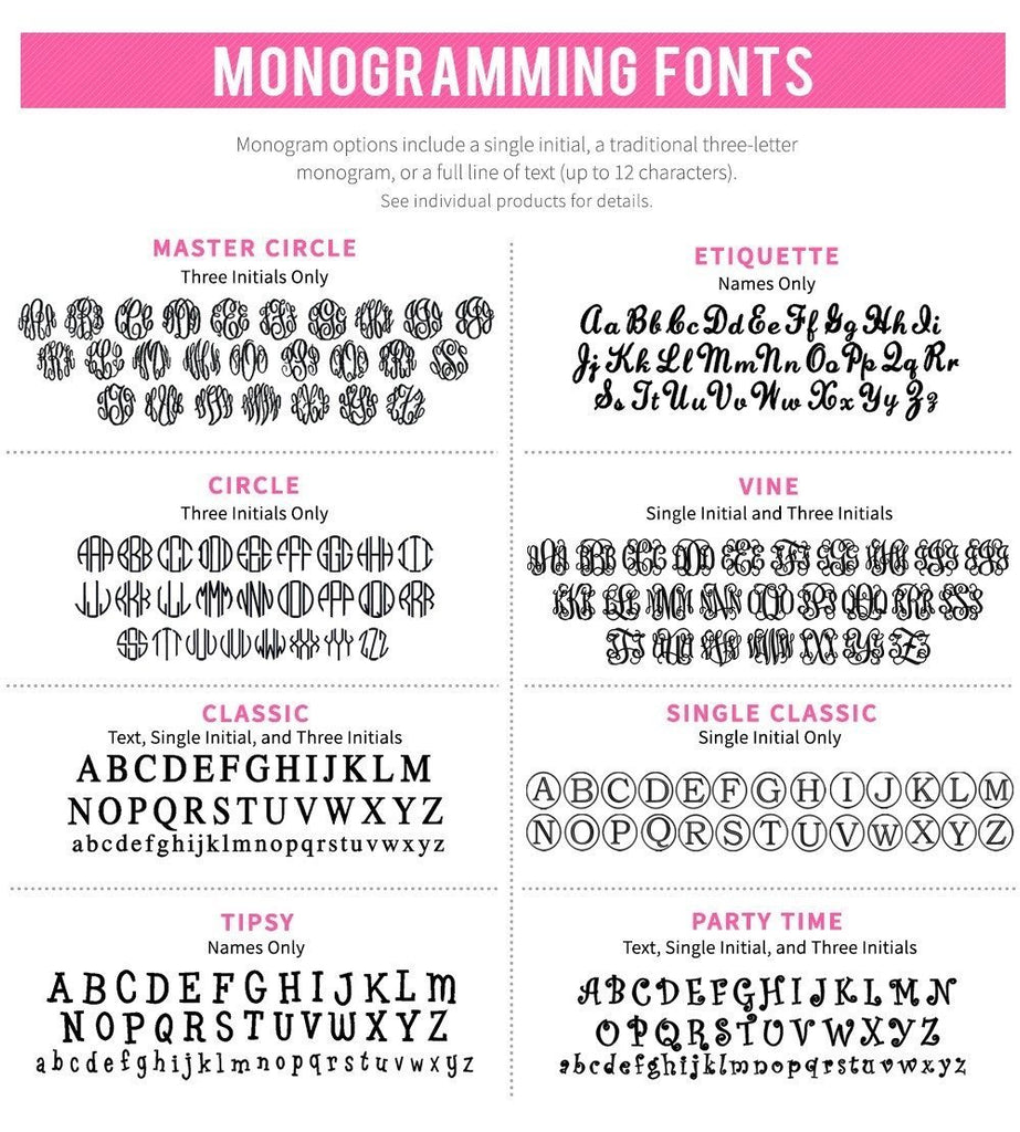 Fonts - Premier Home & Gifts