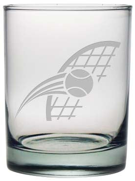 Volley Double Old Fashioned Glasses ~ Set of 4