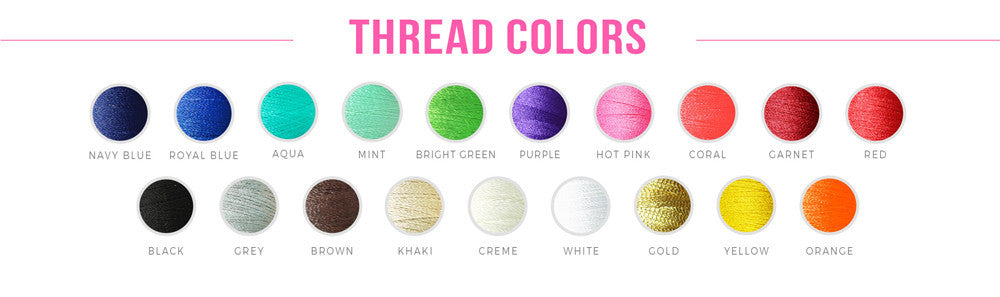 Thread Colors - Premier Home & Gifts