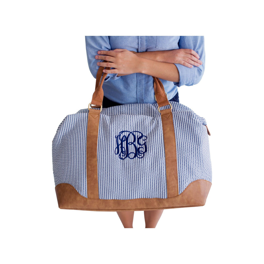 Lolita Weekender Bag - Seersucker | Premier Home & Gifts