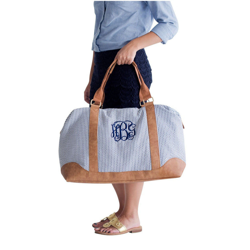 Lolita Weekender Bag - Seersucker | Premier Home & Gifts