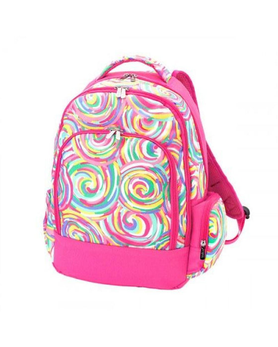 Swirls Preschool Backpack Personalized Backpacks