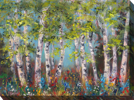 Wildflower Forest Outdoor Canvas Art - Premier Home & Gifts