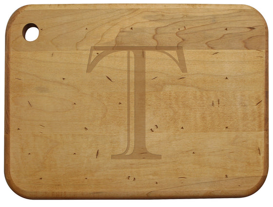 Artisan Wood Board with Block Letter