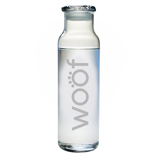 Woof Water Bottle with Lid