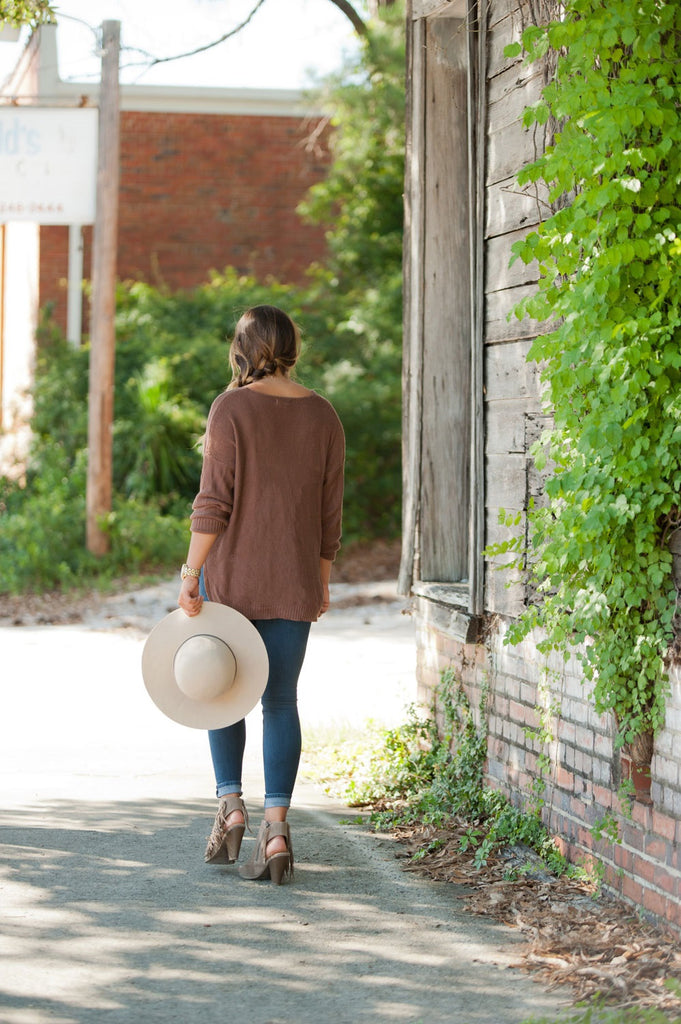 Floppy Wool Hat - Natural | Premier Home & Gifts