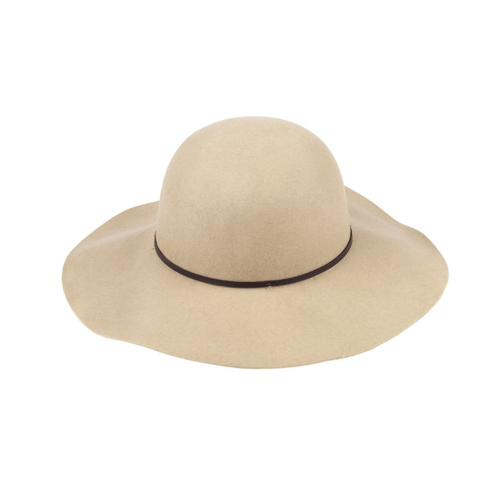 Floppy Wool Hat - Natural | Premier Home & Gifts