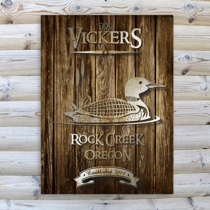 Rustic Cabin & Lake House Canvas Prints