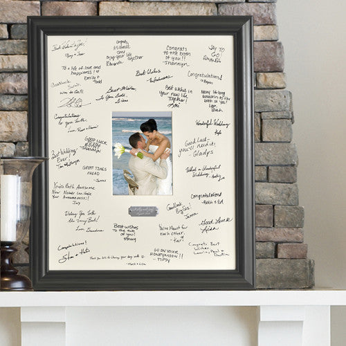 Wedding Wishes Signature Frame