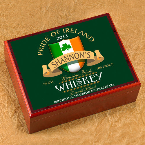 Irish Whiskey Humidor