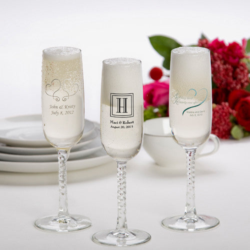 Champagne Glasses ~ Party Favors ~ Personalized