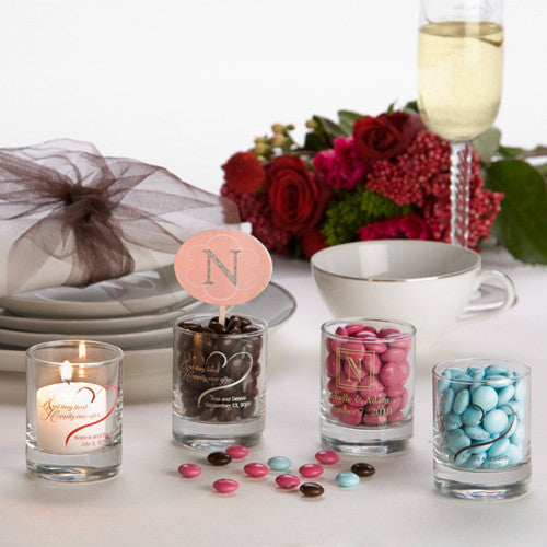Votive Candle Holders ~ Party Favors ~ Set of 24 ~ Personalized