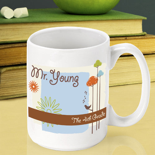 Spring Time Teacher Mug ~ Personalized