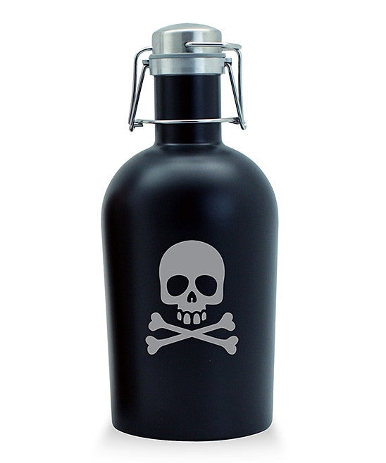 Skull & Crossbones Stainless Growler