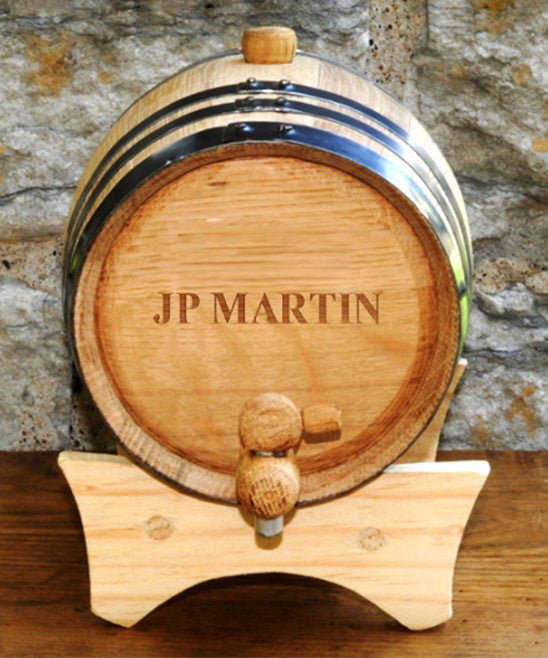 Mini-Oak Whiskey Barrel Cask ~ Personalized