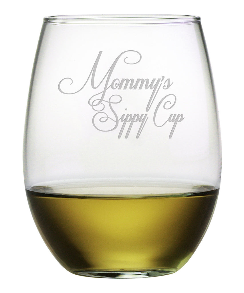 Mommy's Sippy Cup Stemless Wine Glasses - Premier Home & Gifts